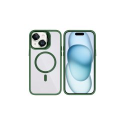 iPhone 15 Classic 03 MagSafe-cover M�rk gr�n