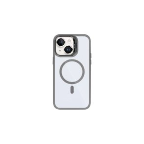 Rixus iPhone 15 MagSafe Cover Classic 03 Titaniumgr�