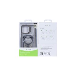 Rixus iPhone 15 MagSafe Cover Classic 03 Titaniumgr�
