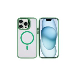 iPhone 15 Pro Classic 03 MagSafe-cover Lys gr�n