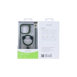 iPhone 15 Plus Classic 03 MagSafe-cover M�rk gr�n