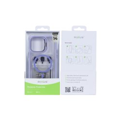 iPhone 14 Classic 03 MagSafe-cover Lys lilla