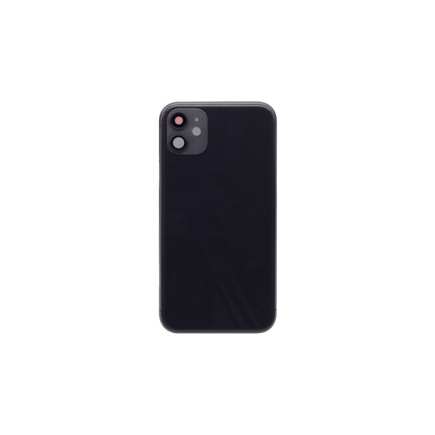 Kabinet til iPhone 11 med Sm�dele Sort OEM