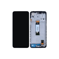 Xiaomi Redmi 12 4G / Xiaomi Redmi 12 5G Sk�rm med ramme Sort 5G Display og Digitizer