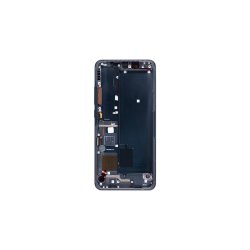 Sk�rm til Xiaomi Mi Note 10 / Mi Note 10 Pro OLED med Ramme OEM Sort