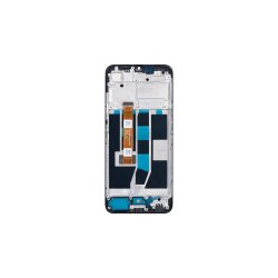 Oppo A16 / Oppo A16S Sk�rm med ramme Sort Display og Digitizer