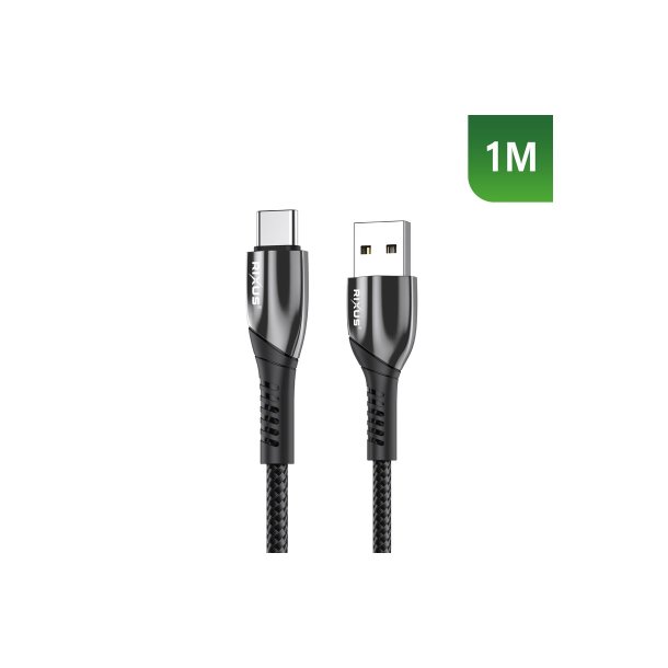 Rixus USB-C kabel alloy Gr� RXUC30AC