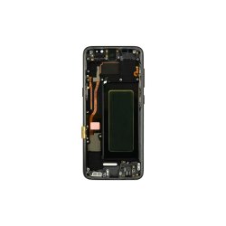 Samsung Galaxy S8 G950F Sk�rm med ramme Sort Display og Digitizer Refurbished