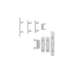 iPhone XR side button set Hvid