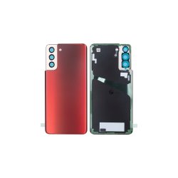 Samsung Galaxy S21+ 5G G996B bagcover Phantom Red med linse OEM