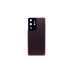 Samsung Galaxy S21 Ultra 5G G998B bagcover Brun med linse OEM