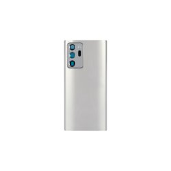 Samsung Galaxy Note 20 Ultra 5G N986B / Samsung Galaxy Note 20 Ultra N985F bagcover White med linse OEM