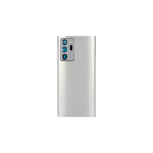 Samsung Galaxy Note 20 Ultra 5G N986B / Samsung Galaxy Note 20 Ultra N985F bagcover White med linse OEM