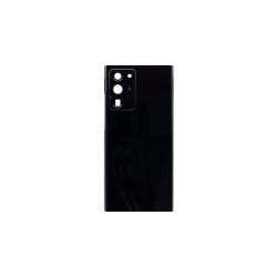 Samsung Galaxy Note 20 Ultra 5G N986B / Samsung Galaxy Note 20 Ultra N985F bagcover Black med linse OEM