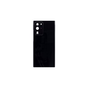 Samsung Galaxy Note 20 Ultra 5G N986B / Samsung Galaxy Note 20 Ultra N985F bagcover Black med linse OEM