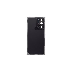 Samsung Galaxy Note 20 Ultra 5G N986B / Samsung Galaxy Note 20 Ultra N985F bagcover Black med linse OEM