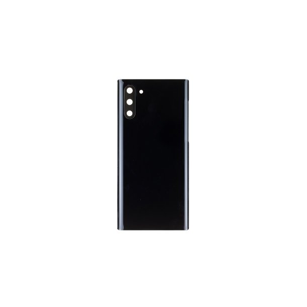 Samsung Galaxy Note 10 N970F bagcover Aura Black med linse OEM