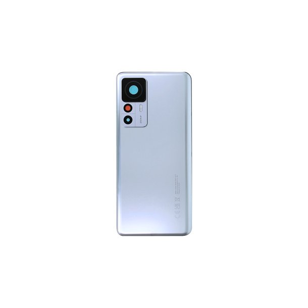 Bagcover til Xiaomi 12T Pro 5G med Kameralinse S�lv OEM