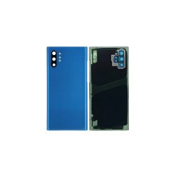 Samsung Galaxy Note 10+ N975F bagcover Aura Blue med linse OEM