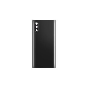 Bagcover til Samsung Galaxy Note 10 Plus N975F med Kameralinse Aura Sort OEM