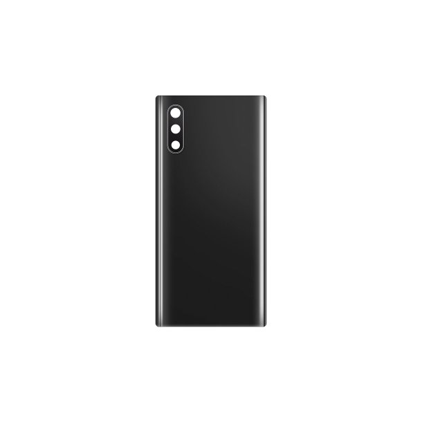 Bagcover til Samsung Galaxy Note 10 Plus N975F med Kameralinse Aura Sort OEM