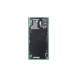 Bagcover til Samsung Galaxy Note 10 Plus N975F med Kameralinse Aura Sort OEM