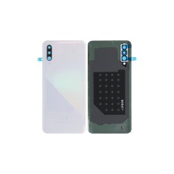 Samsung Galaxy A30s A307F bagcover White med linse OEM