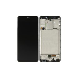 Samsung Galaxy A31 A315F Sk�rm med ramme Display og Digitizer Service Pack