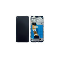 Samsung Galaxy A11 A115F Sk�rm med ramme Sort Display og Digitizer Service Pack