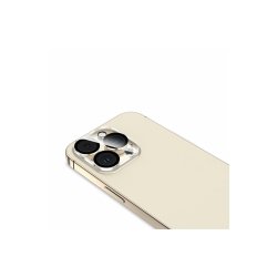 iPhone 15 Pro / iPhone 15 Pro Max Kamerabeskyttelse glas Clear HD R�d