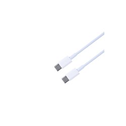 USB-C til USB-C kabel 200cm Hvid Bulk