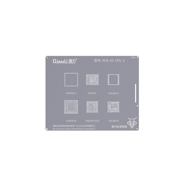 Qianli Bumblebee QS21 stencil til Huawei HI CPU 3