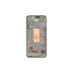 Samsung Galaxy A54 5G A546B Sk�rm med ramme Lime 5G Display og Digitizer Service Pack