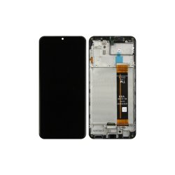 Samsung Galaxy A23 5G A236B Sk�rm med ramme 5G Display og Digitizer Service Pack