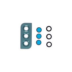 Samsung Galaxy S22 5G S901B Kameralinseglas med ramme Gr�n Original