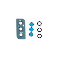 Samsung Galaxy S22 5G S901B Kameralinseglas med ramme Gr�n Original