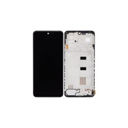 Sk�rm til Xiaomi Redmi Note 12 4G OLED med Ramme OEM Sort
