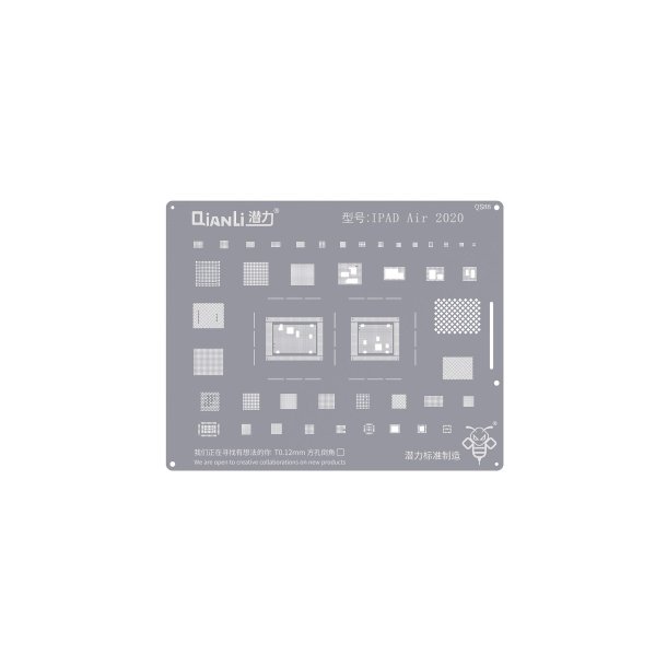 Apple kompatibel Bumblebee QS88 stencil til iPad Air (2020)