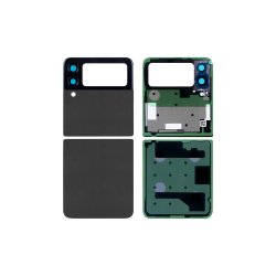 Samsung Z Flip4 (5G) F721B bagcover Graphite med linse OEM