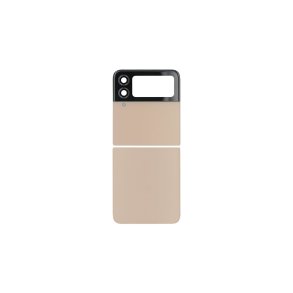 Samsung Z Flip4 (5G) F721B bagcover Gold med linse OEM