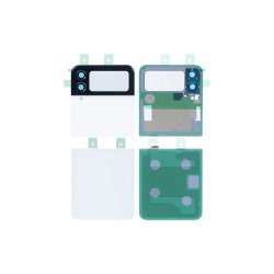 Samsung Z Flip4 (5G) F721B bagcover White med linse OEM