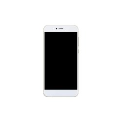 Huawei Nova 2 Plus Sk�rm med ramme Hvid Display og Digitizer