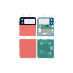 Samsung Z Flip4 (5G) F721B bagcover Red med linse OEM