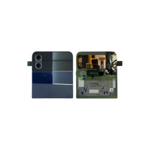 Samsung Z Flip4 (5G) F721B Sk�rm Navy 5G Display og Digitizer Service Pack