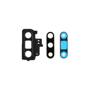 Samsung Galaxy Note 10 N970F Kameralinseglas med ramme Sort Original