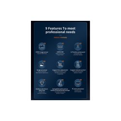 Qianli MEGA-IDEA CX3 industrikamera til Mikroskop