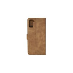 Samsung Galaxy S21 5G G991B Bookcase Lys brun