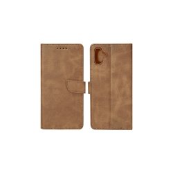 Samsung Galaxy A04e A042F Bookcase Brun