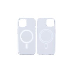Rixus iPhone 15 MagSafe Cover Transparent