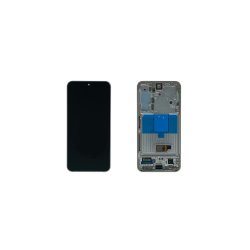 Samsung Galaxy S22 5G S901B Sk�rm med ramme Pink Display og Digitizer Service Pack